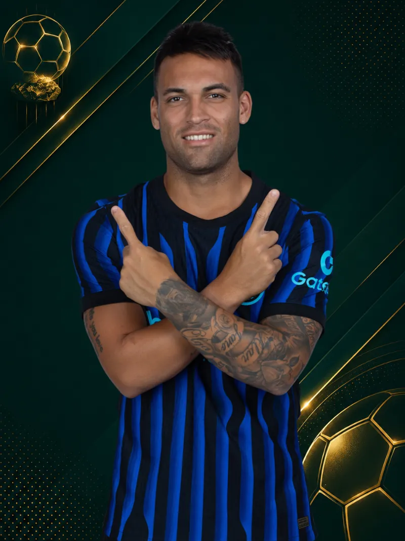 Lautaro Martínez (Inter) — candidato al Balón de Oro 2026 con cuota @26.00